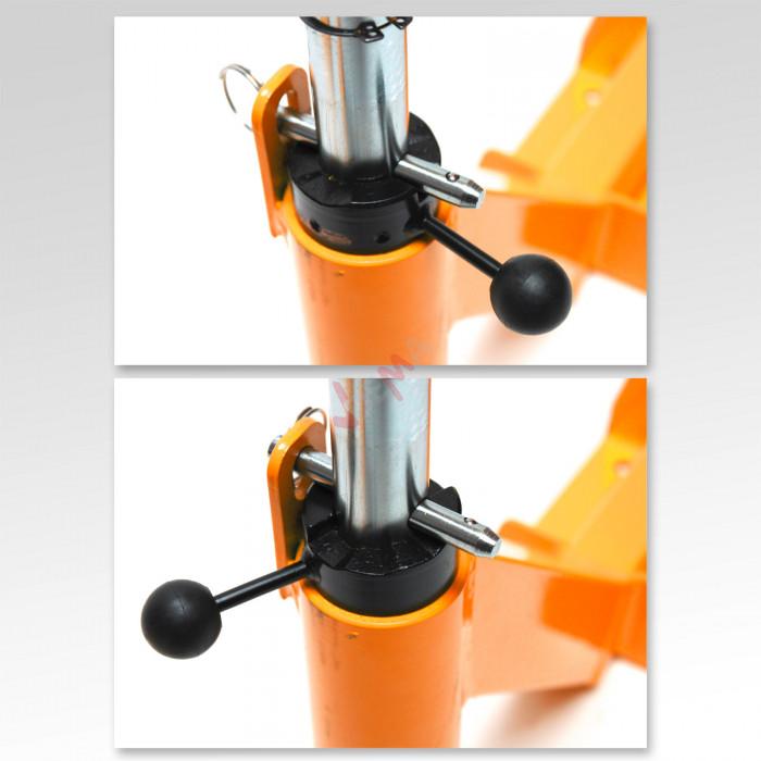 Pilonneur pneumatique à tôle + acc raccord 1/4 pression 6,5 bar maxi