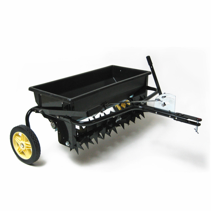 Aérateur scarificateur + épandeur 800 mm - petits tracteurs ou quads