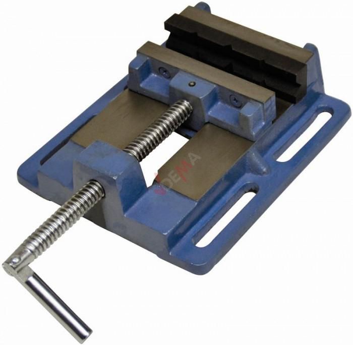Étau De Perceuse à Colonne 125mm - Bleu - En Fonte Et Acier - Pour établi, Modélisme, Bricolage - 13