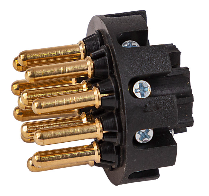 Prise mâle 13 pôles 12 V pour remorque - étanche Prise mâle 13 pôles 12 V pour remorque - étanche