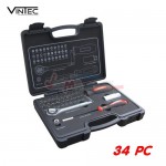 Coffret douille universelle - 34 pièces - VINTEC