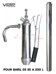 Pompe manuelle pour baril 55 à 200 L - hydrocarbures - VINTEC