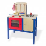Cuisine en bois lamellé avec accessoires peintures testées = sécurité