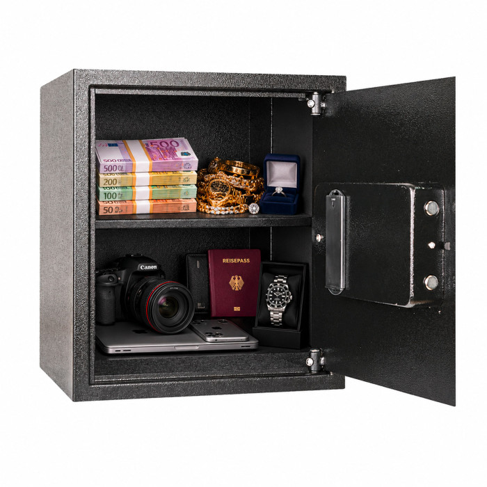 Coffre fort de bureau MTD 42 - 42 L - 300 x 370 x 380 mm Coffre fort de bureau MTD 42 - 42 L - 300 x 370 x 380 mm