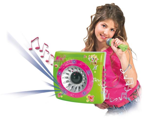 Sound Box Avec Microphone Pour Enfant D Tout Age Fille