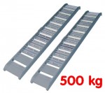 Rampes de chargement - déchargement Alu - Charge 500 kg - la paire