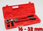 Pince à sertir pour tuyau PER et PEX de 16 à 32 mm