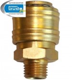 Raccord rapide pour compresseur 1/4" - mâle
