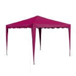 Tonnelle pliante / pavillon pliable 3x3 m  Couleur Bordeaux*