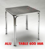 Table de jardin 600 x 600 mm