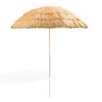 Parasol de plage Hawai - de couleur bambou nature/Beige