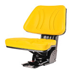 Siège de tracteur DTS120 VFL suspendu jaune agricole forestier chariot Siège de tracteur DTS120 VFL suspendu jaune agricole forestier chariot