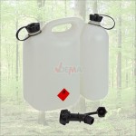 Jerrican Double carburant de 5,5 + 3 Litre