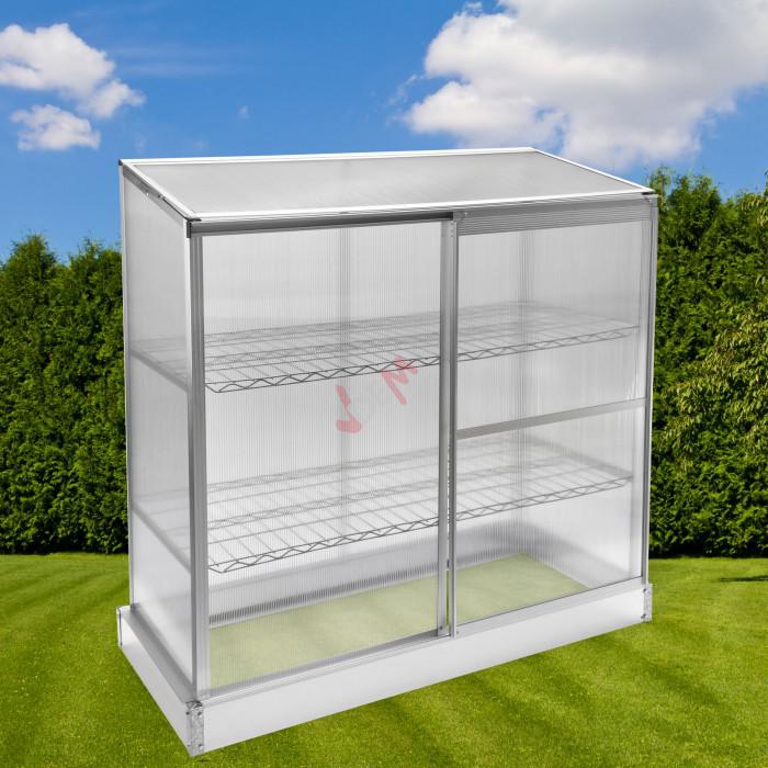 Mini Serre de jardin en Alu de 2 m² - Jardin - Entretien