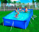 Piscine hors sol rectangulaire 399 x 211 x 81 cm