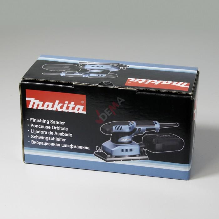 Ponceuse Vibrante Makita BO3711J 190W - Variateur De Vitesse - Boîte Makpac - Pour Bois Et Métal