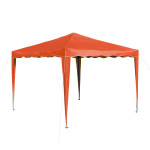 Tonnelle pliante / pavillon pliable 3x3 m   Couleur terracotta*