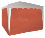 Set de bâches pour tonnelle / pavillon Couleur terracotta D14217