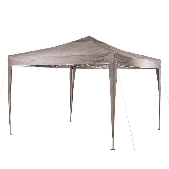 Tonnelle pliante / pavillon pliable 3x3 m - Couleur Grise Tonnelle pliante / pavillon pliable 3x3 m - Couleur Grise