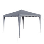 Tonnelle pliante / pavillon pliable 3x3 m - Couleur Grise*