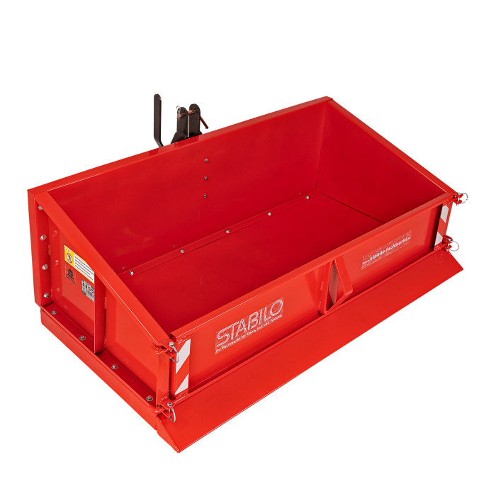 Benne agricole 3 points Basic 150 avec dispositif de bascule sécurisé Benne agricole 3 points Basic 150 avec dispositif de bascule sécurisé