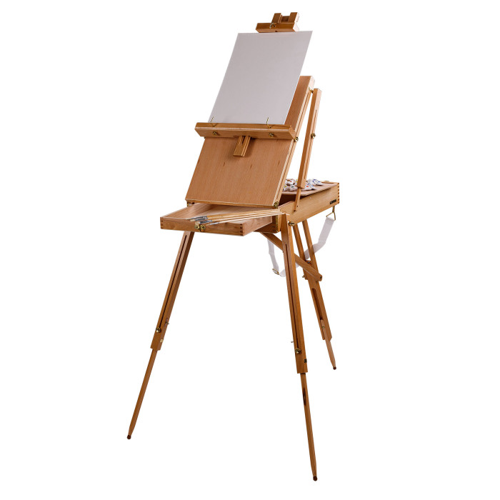 Accessoires pour maison de poupées : Mobilier et accessoires : Chevalet de  peinture