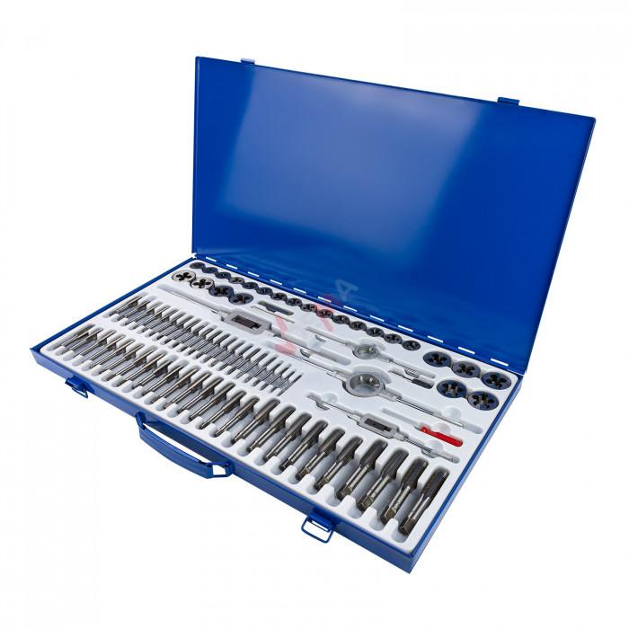 Coffret de tarauds et filières International Tools - réf. 291201 - Rubix