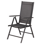 Chaise pliante en aluminium "Rimini" Chaise pliante en aluminium "Rimini"
