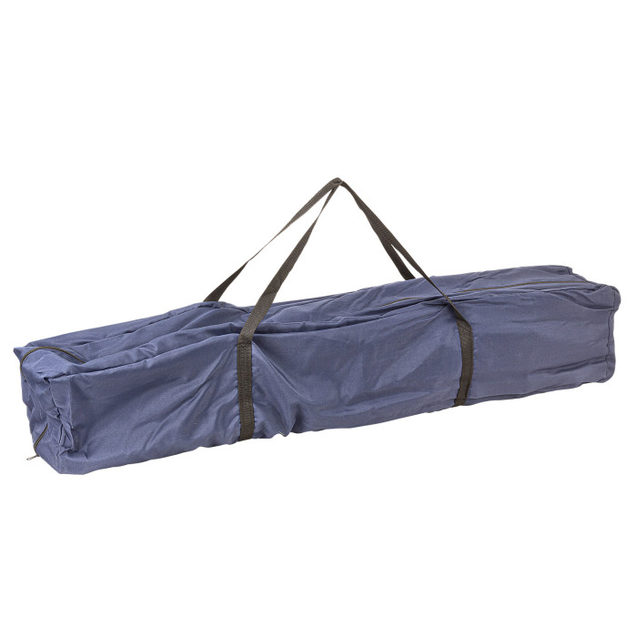 Tonnelle / Pavillon pliable en métal bleu 300 x 300 x 260 cm Tonnelle / Pavillon pliable en métal bleu 300 x 300 x 260 cm