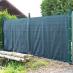 Brise vue pour clôture 1,8 x 25 m de couleur verte