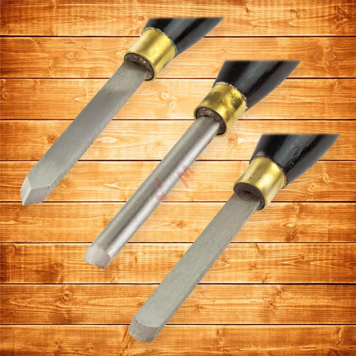 Outils pour tour à bois set de 6 ciseaux Outillage à main