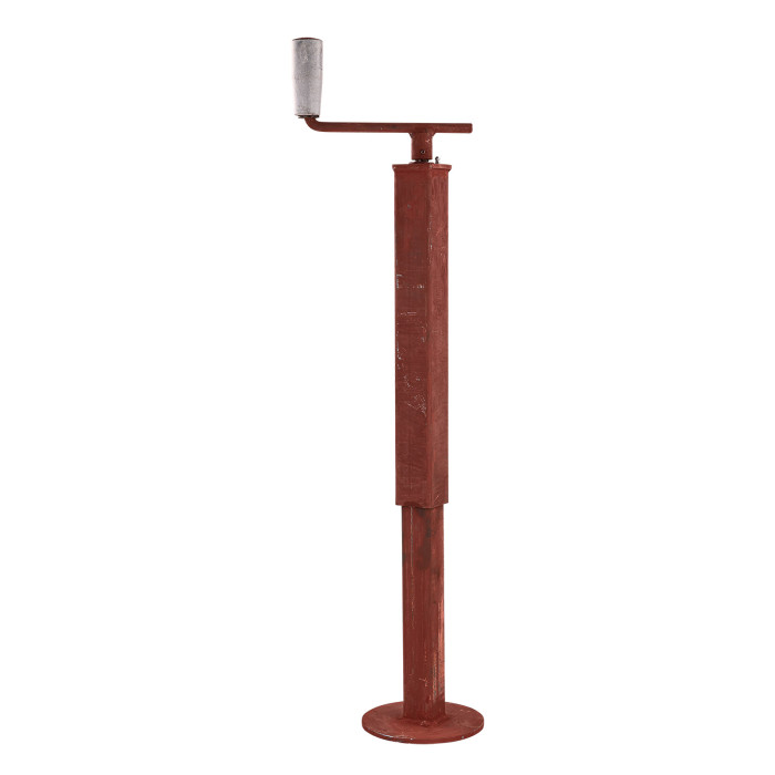 Béquille carrée pour remorque 50x50 mm - Charge 500 kg / Levée 175 mm Béquille carrée pour remorque 50x50 mm - Charge 500 kg / Levée 175 mm