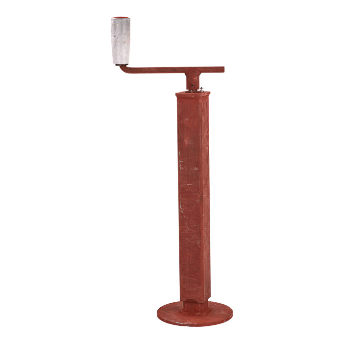 Béquille carrée pour remorque 50x50 mm - Charge 500 kg / Levée 175 mm Béquille carrée pour remorque 50x50 mm - Charge 500 kg / Levée 175 mm