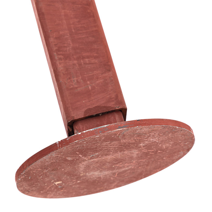 Béquille carrée pour remorque 50x50 mm - Charge 500 kg / Levée 175 mm Béquille carrée pour remorque 50x50 mm - Charge 500 kg / Levée 175 mm