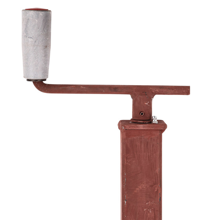 Béquille carrée pour remorque 50x50 mm - Charge 500 kg / Levée 175 mm Béquille carrée pour remorque 50x50 mm - Charge 500 kg / Levée 175 mm