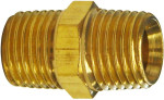 Raccords double mamelon 1/4" AG - 3/8" AG - 2 pièces