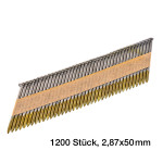 Clous pour cloueuse D18556 - 2,87 x 50 mm - 34° Clous pour cloueuse D18556 - 2,87 x 50 mm - 34°