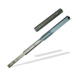 Rails glissière télescopique 2 pièces pour tiroir 250 mm