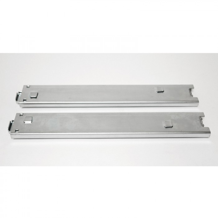 Rails glissière télescopique 2 pièces pour tiroir 400 mm - D99010