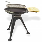 Barbecue rond grille tournante Nevada