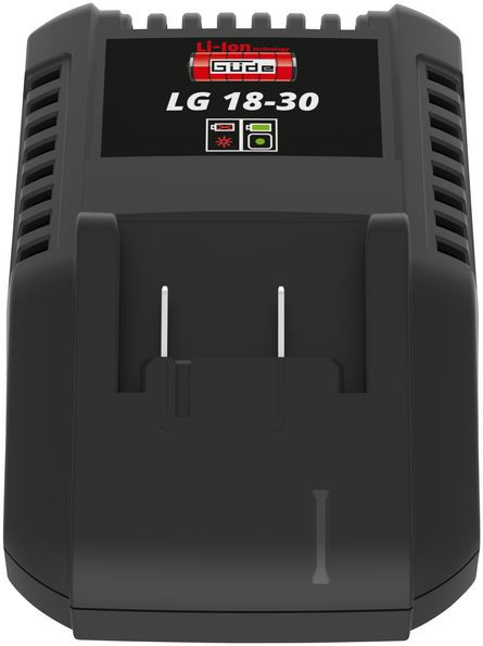 Chargeur pour accu Li-ion 18 V - 3.0 Ah pour outils sans fil Güde