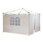 Set de bâches d'habillage pour tonnelle D41046 - couleur beige Set de bâches d'habillage pour tonnelle D41046 - couleur beige