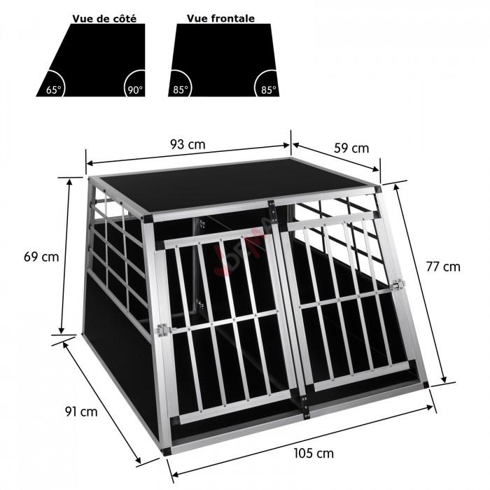 Cage de transport pour chien "Bello 2"