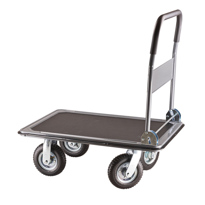 Chariot de manutention - 4 Pneus gonflables Ø 22 cm Chariot de manutention - 4 Pneus gonflables Ø 22 cm
