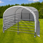 Abri de prairie mobile 2 x 3 m - chevaux / bovins