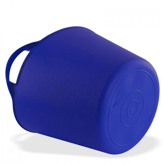 Panier flexible multifonction 42 litres Bleu / Jardin - linge - bois