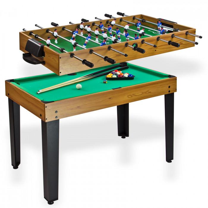 Table multi-jeux 10 en 1 - Baby-foot / Billard / Ping-pong / Echecs