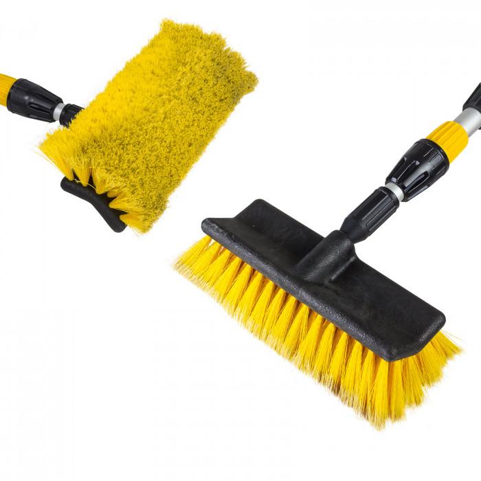 Brosse de lavage télescopique 3 mètres