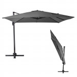 Parasol déporté Verona - 3 x 3 m - Anthracite