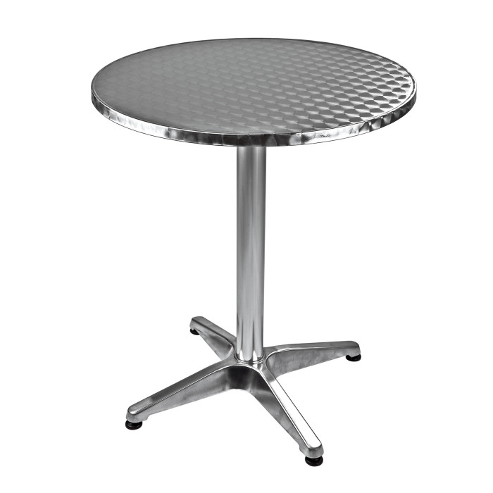 Table Bistro alu Ø 60 cm - H 70 cm